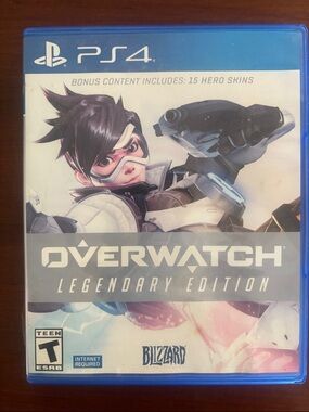 Overwatch Legendary Edition PS4 - Complete CIB w/ Bonus Content Inserts